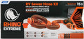 15' Sewer Hose Kit with Swivel Fit, Elbow, Caps Y43037