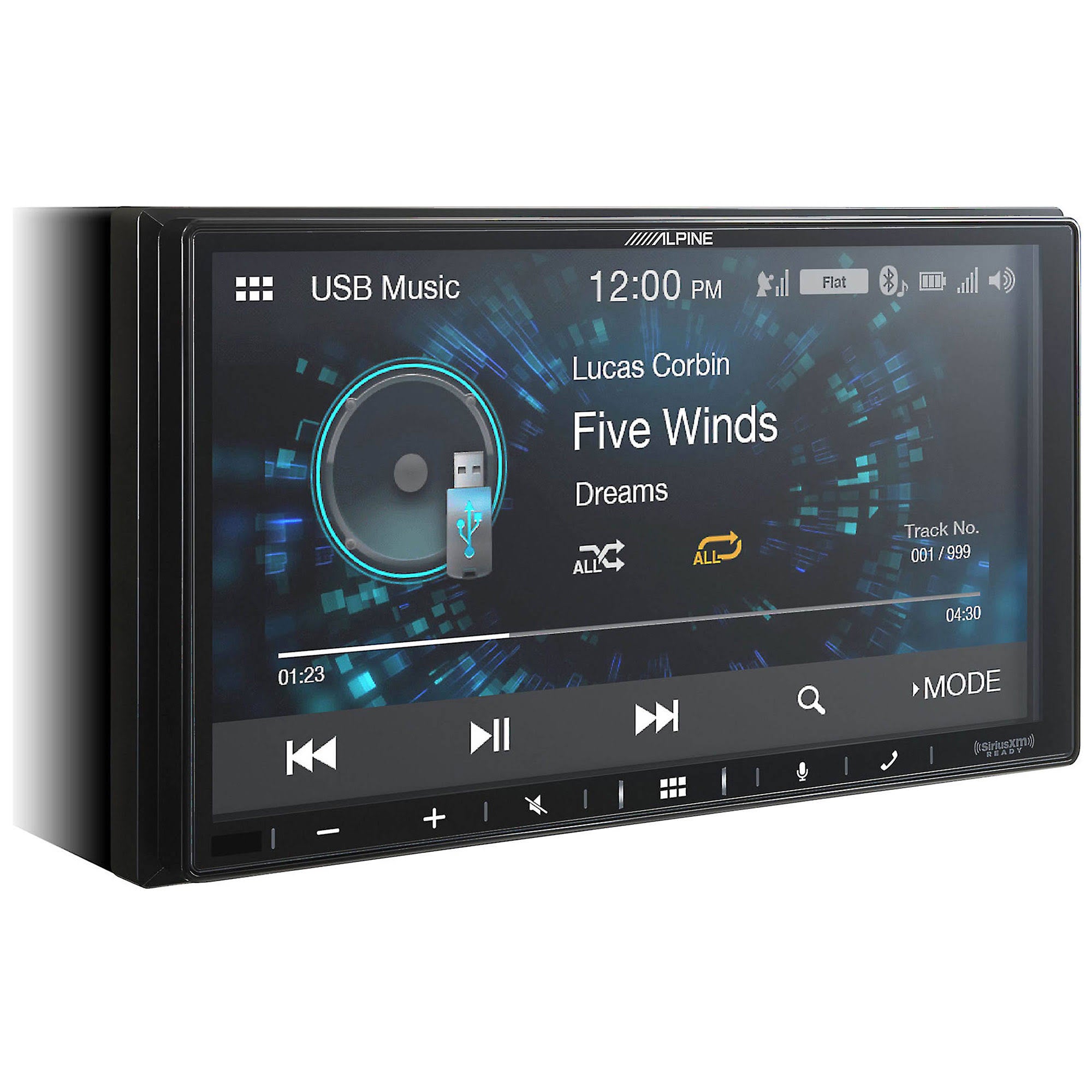7 inch Media Receiver with CarPlay and Android Auto D905