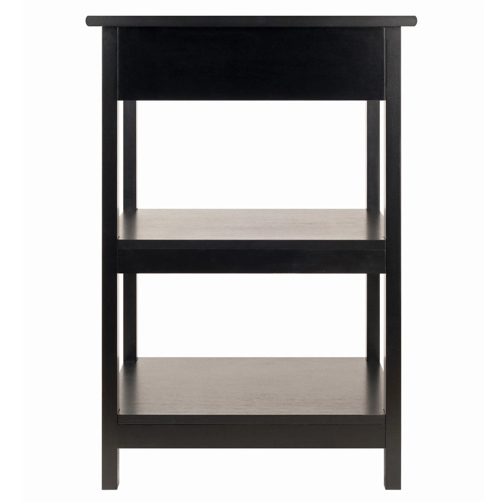 Black Finish Printer Stand U481530