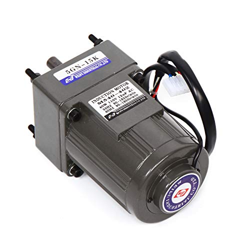 110V AC Single-Phase High Torque Electric Gear Motor with Speed Controller 0-45RPM 120W 30K W1365