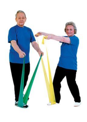 Latex Free Exercise Band - Twin-Pak 100 Yards - Blue - Extra Heavy J22254