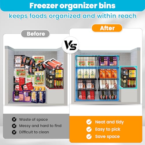 3 Pack Stackable Freezer Organizer Bins C76493