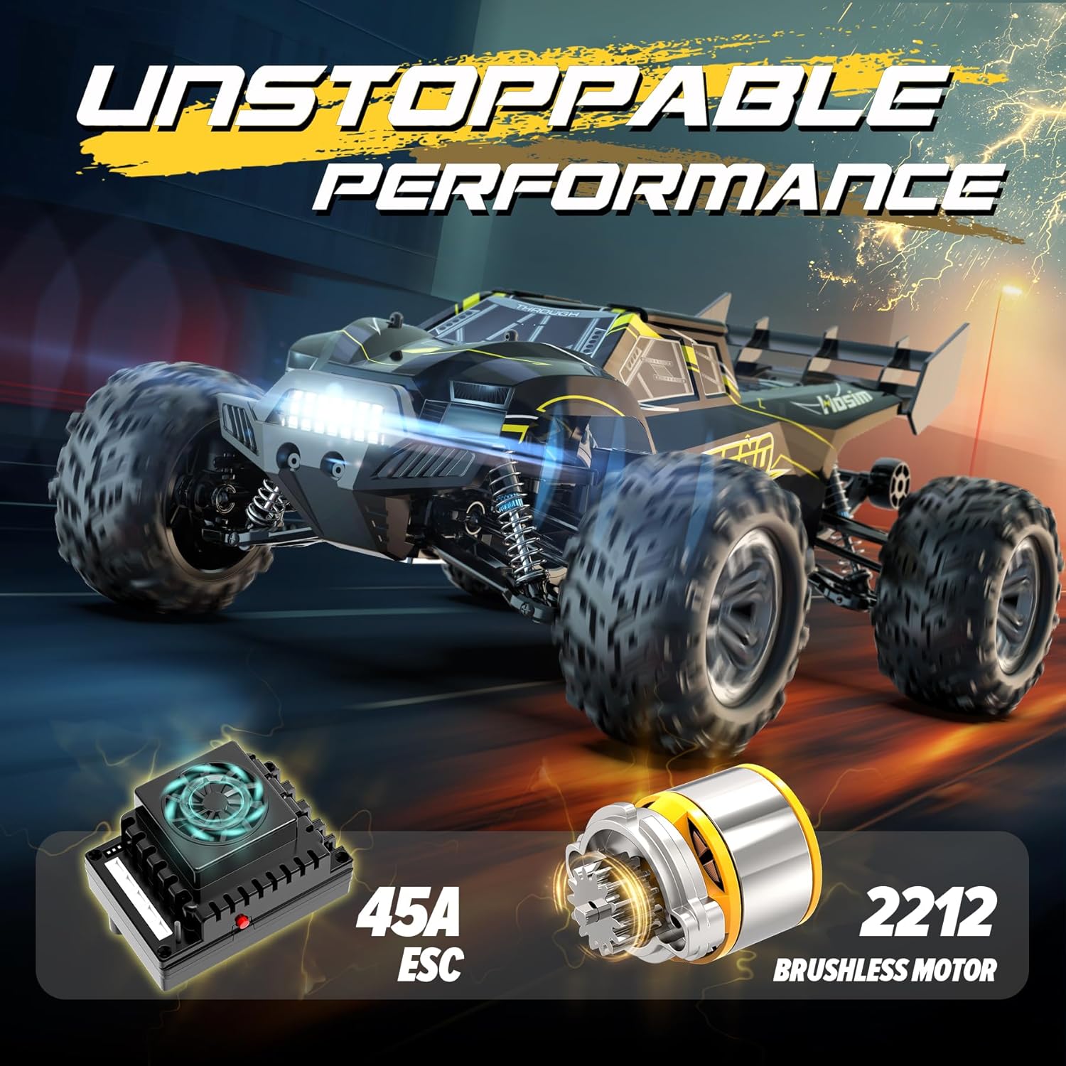 1:10 Brushless RC Car K650