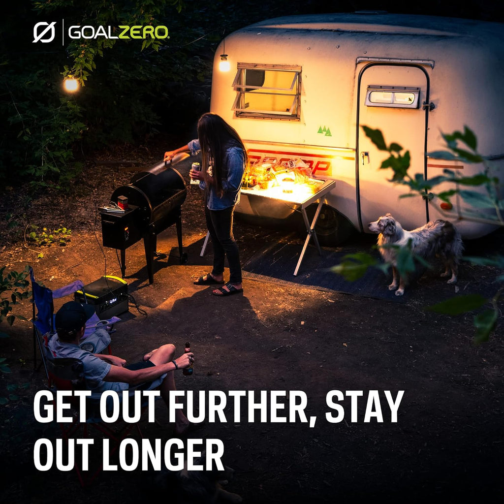 Portable Power Station, 1,000 W, Solar-Powered Generator R688674