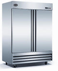 47 cu ft Solid Stainless Steel Reach-In Refrigerator (2 Door) X699056