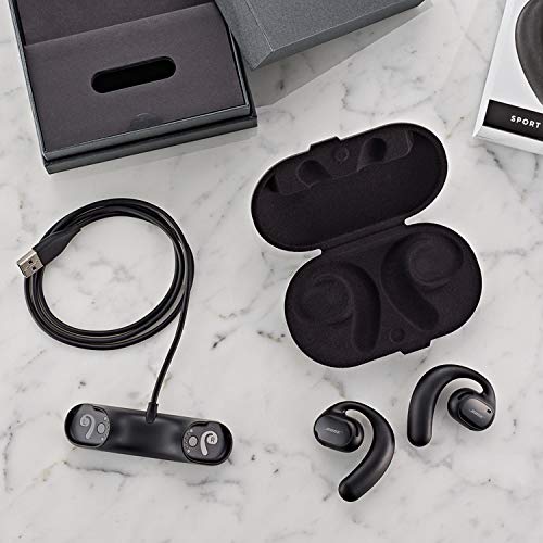 Black True Wireless Open Ear Headphones J138