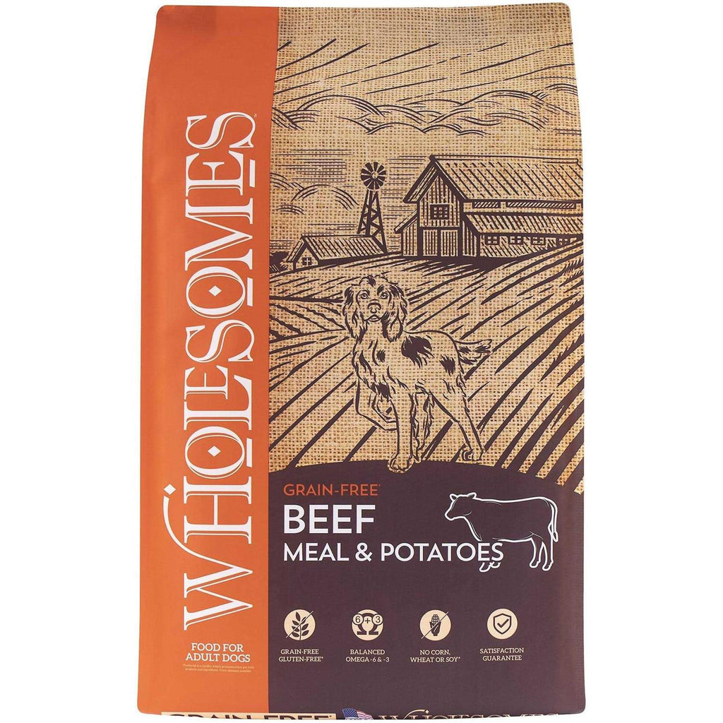 Grain Free Beef Meal & Potatoes Recipe Dry Dog Food P1295