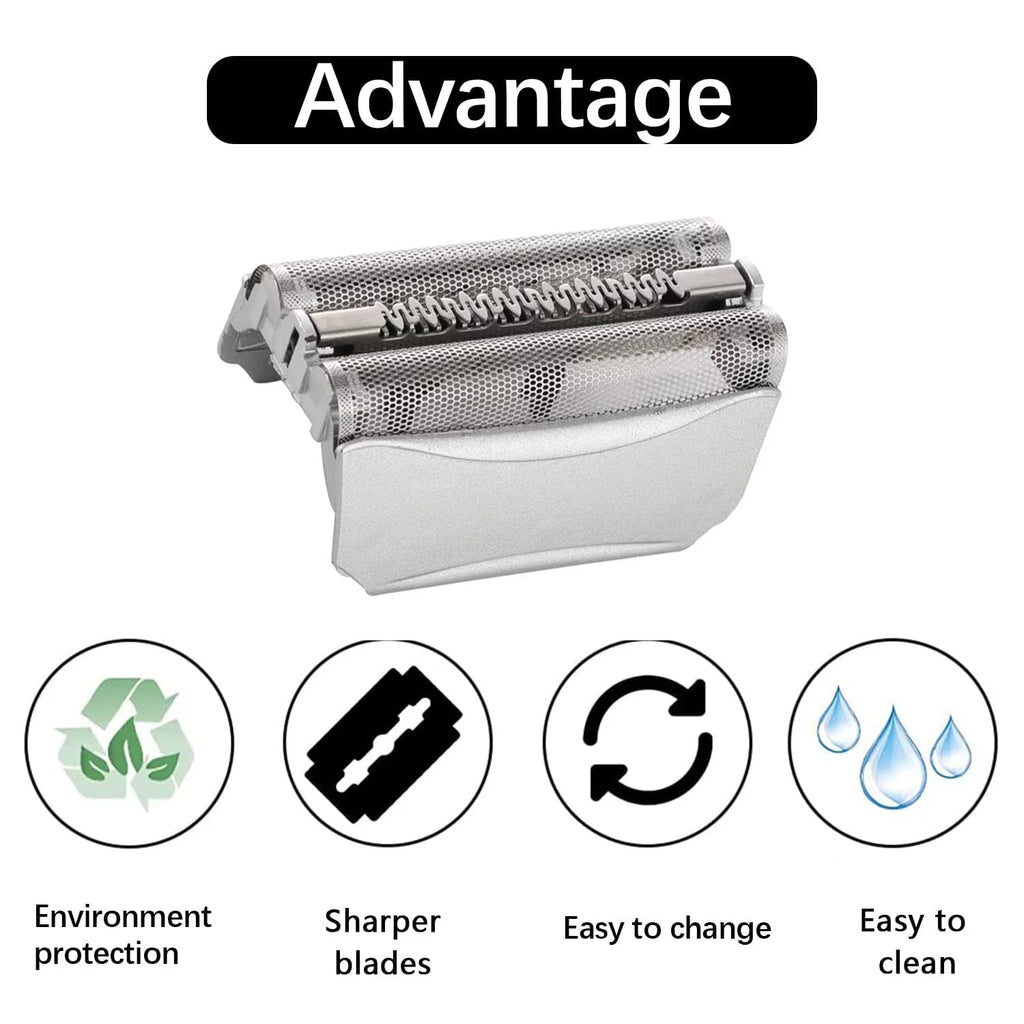 Silver Replacement Shaver Foil and Cutter Cassette N9463