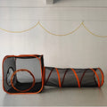 Large Cat Tent Outdoor with Tunnel V7095