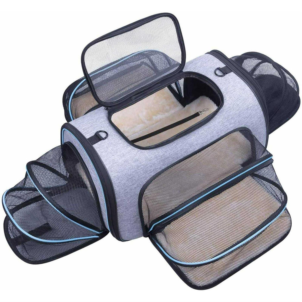 Airline Approved Expandable Soft-Sided Foldable Pet Carrier O343