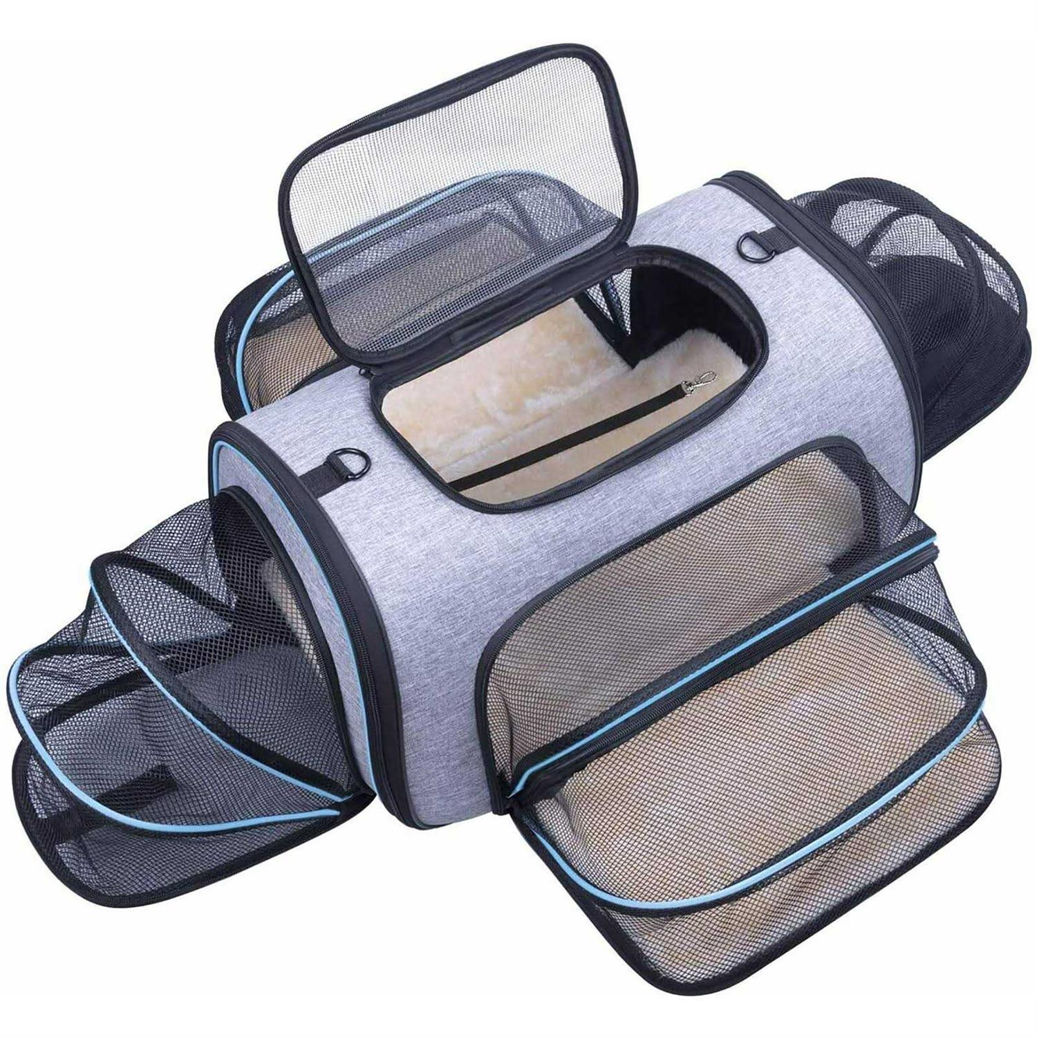 Airline Approved Expandable Soft-Sided Foldable Pet Carrier O343