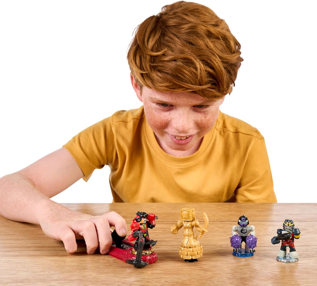 3 Mini Battling Warriors with Training Practice Piece and Exclusive Joystick Controller Q38462