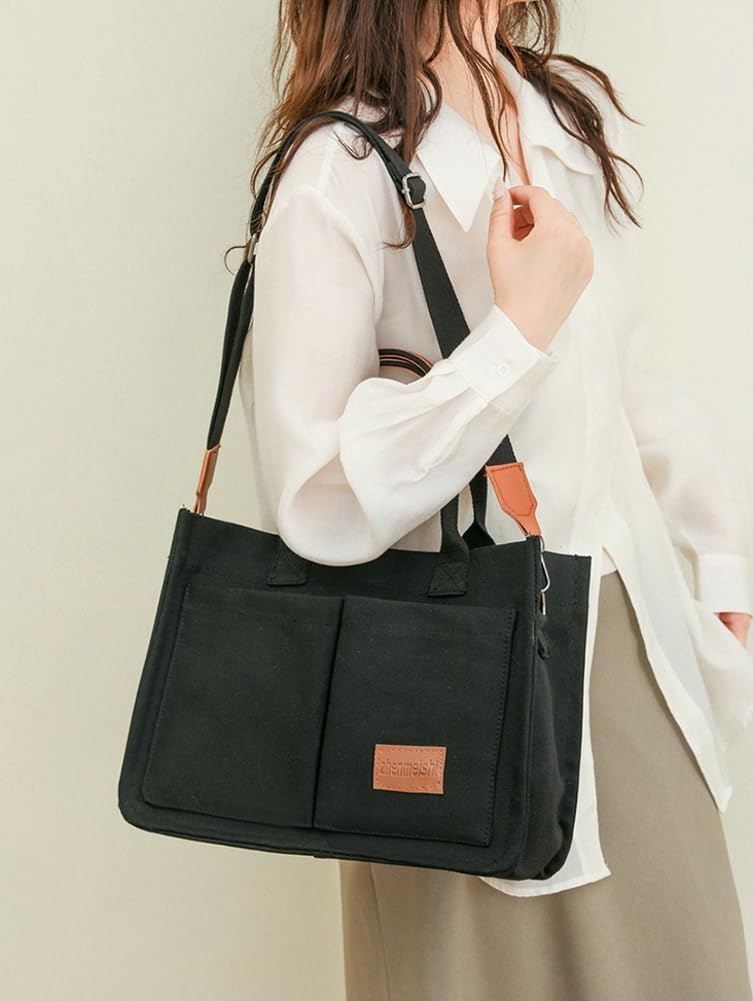 Canvas Crossbody Shoulder Purse Satchel Handbag X99788