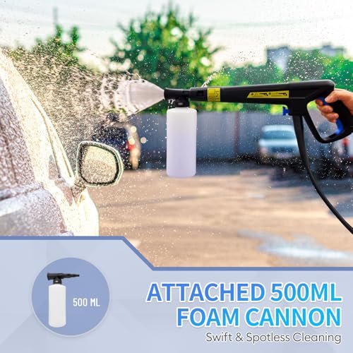 Electric Pressure Washer 4800PSI 3.2GPM with Foam Cannon V38963