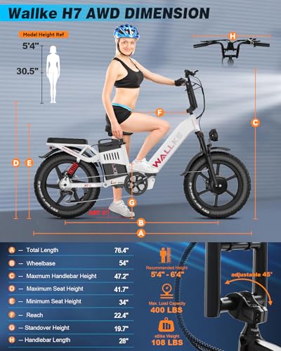 20 Inch Fat Tire Full Suspension Electric Bike C676545