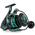 Saltwater Spinning Reel - IPX6 Waterproof - 55LBs Max Drag - 6.2:1 High Speed - CNC Aluminum Body L146733