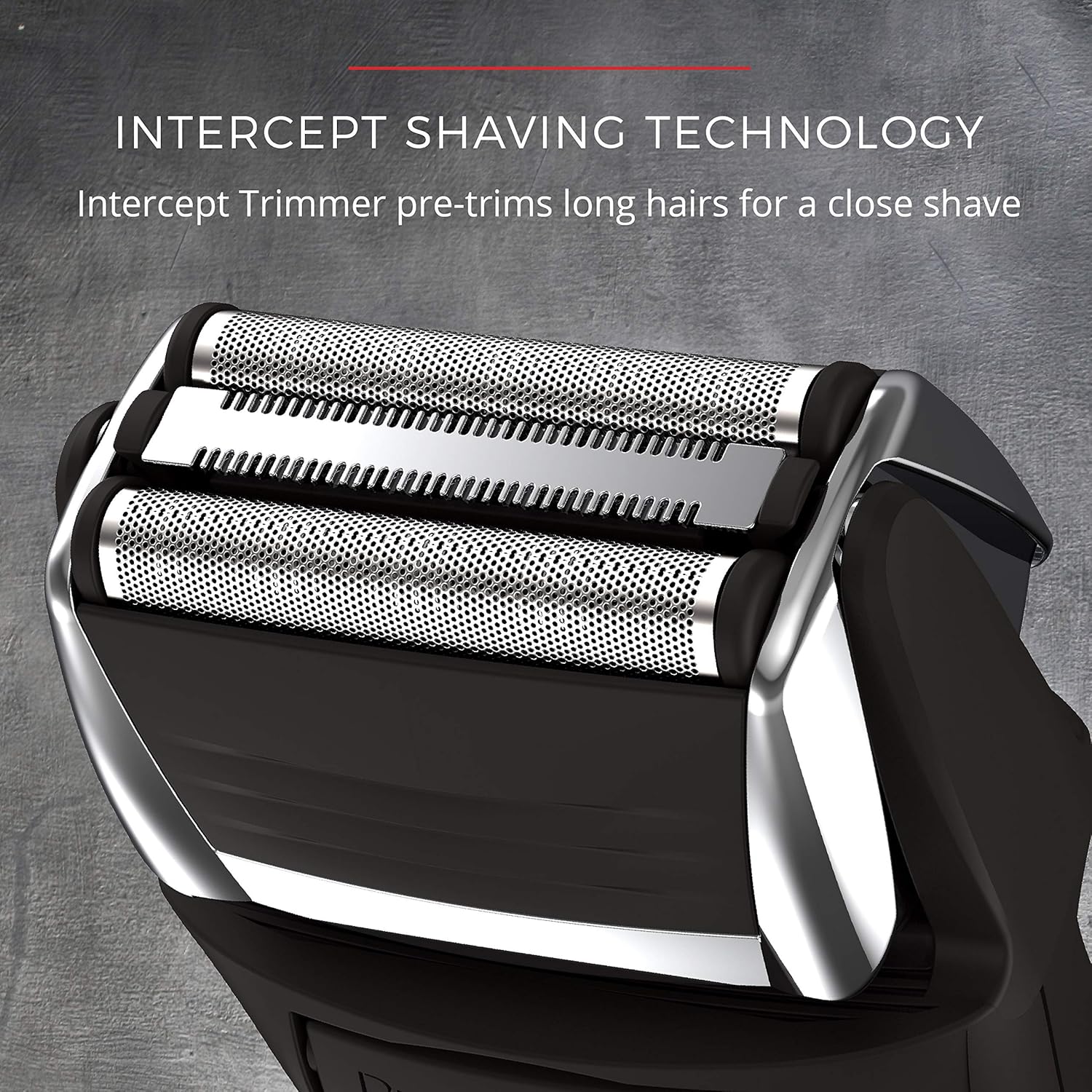 Men's Electric Foil Razor with Replacement Screen and Replacement Cutters D36599