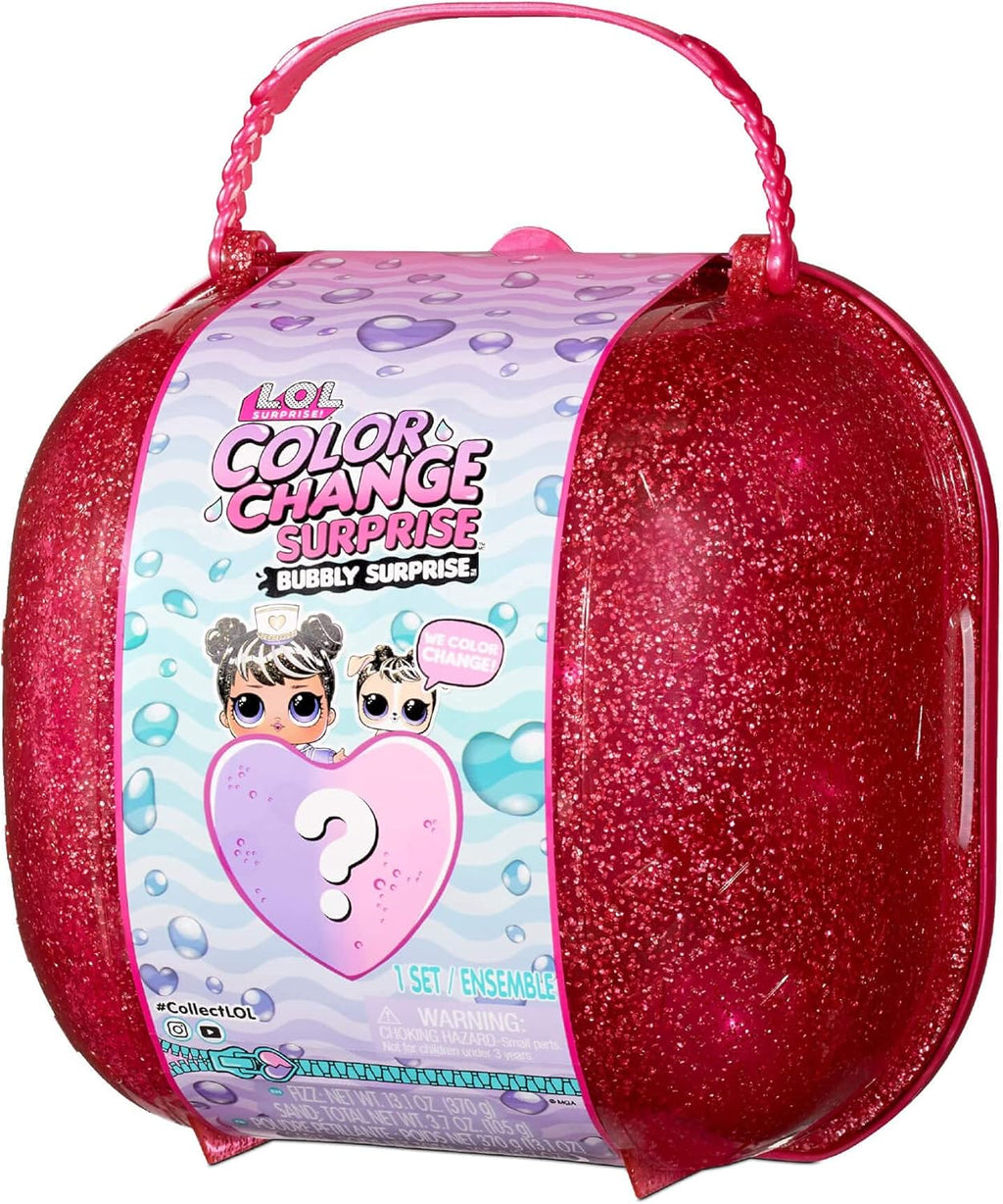 Color Change Bubbly Surprise (Pink) Doll & Pet Collectible Playset C884421