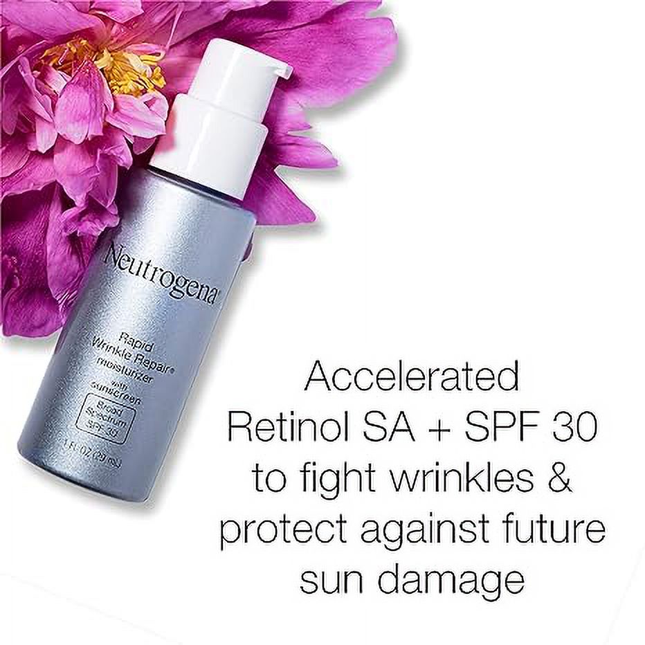1 fl. oz Retinol Facial Moisturizer with SPF 30 Sunscreen & 1 fl. oz Retinol Face & Neck Night Moisturizer Z2109