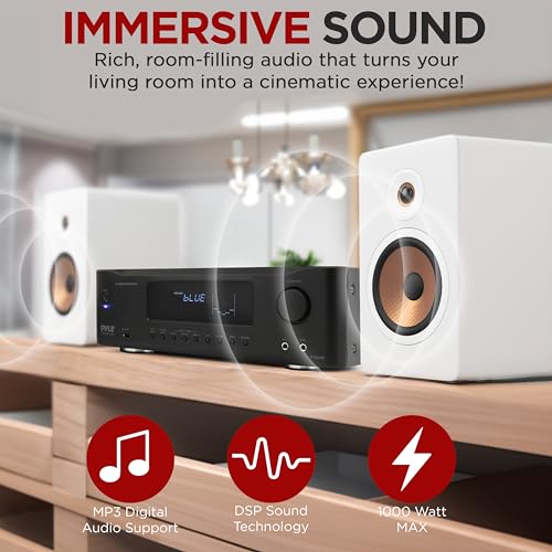 1000 Watt Bluetooth Stereo Amplifier N79248