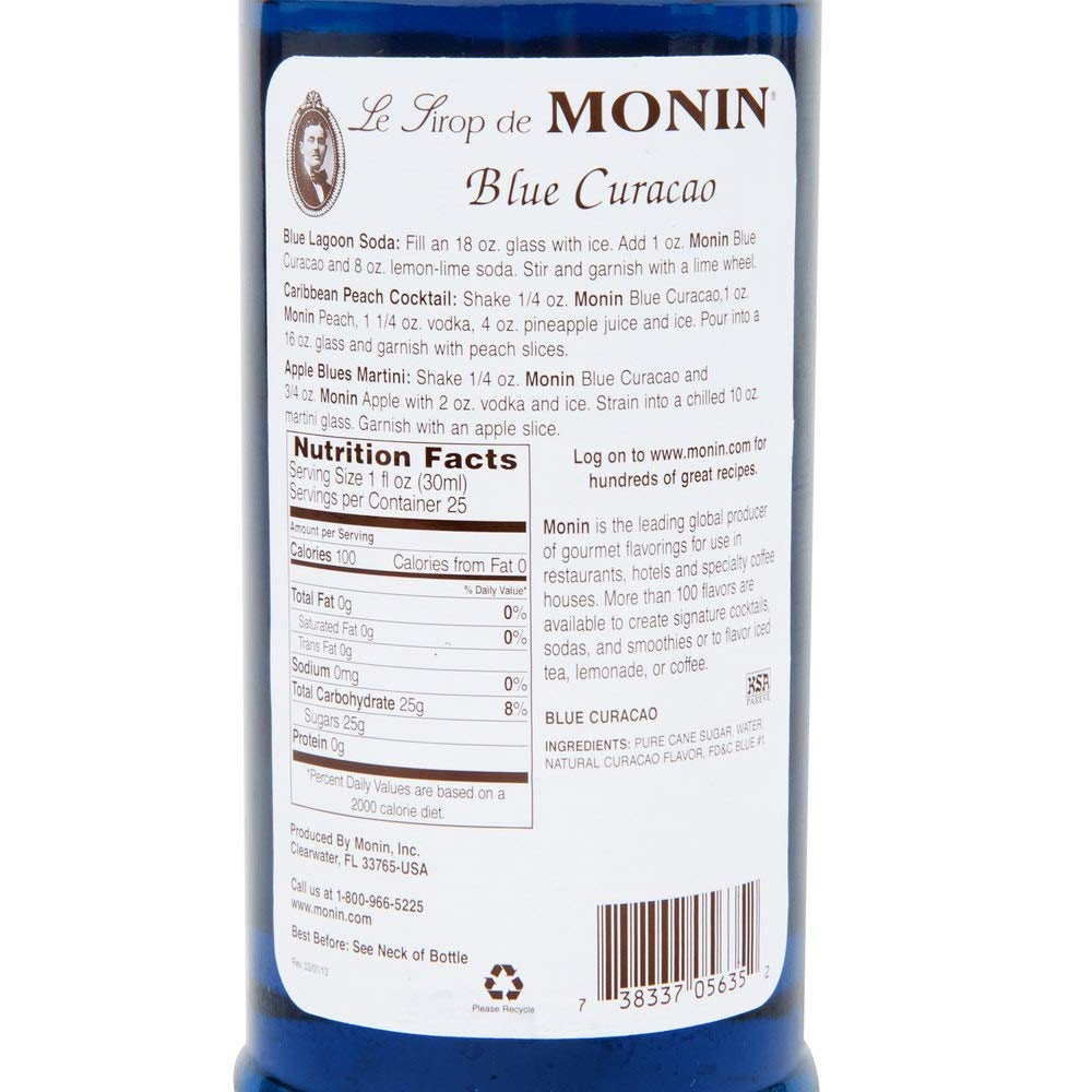Blue Curacao Syrup G428920