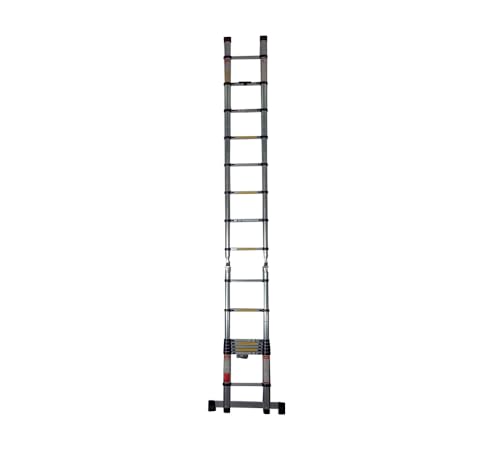 16.5' Telescoping Aluminum Folding Ladder with Carry Handle N17036