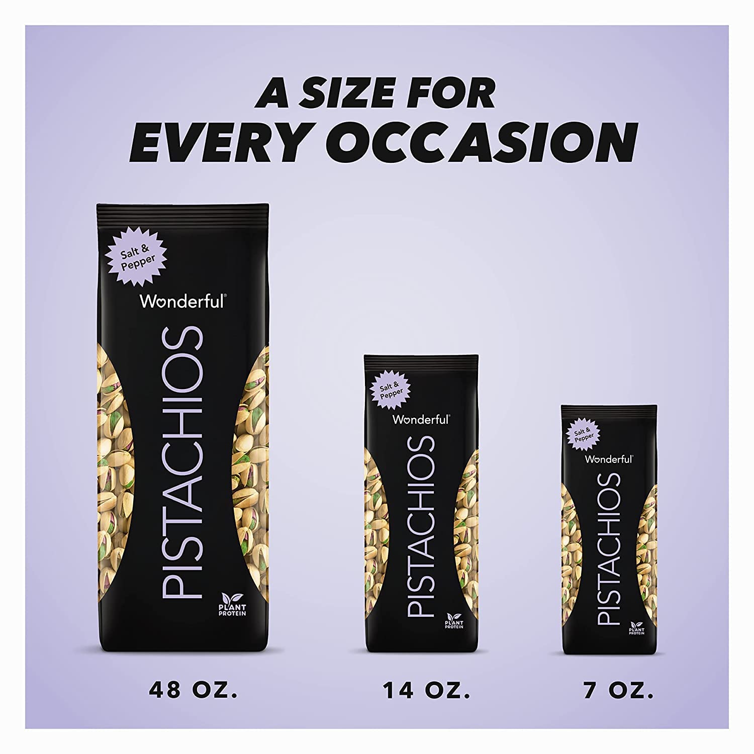 48oz Salt & Pepper Pistachios (Pack of 2) P835
