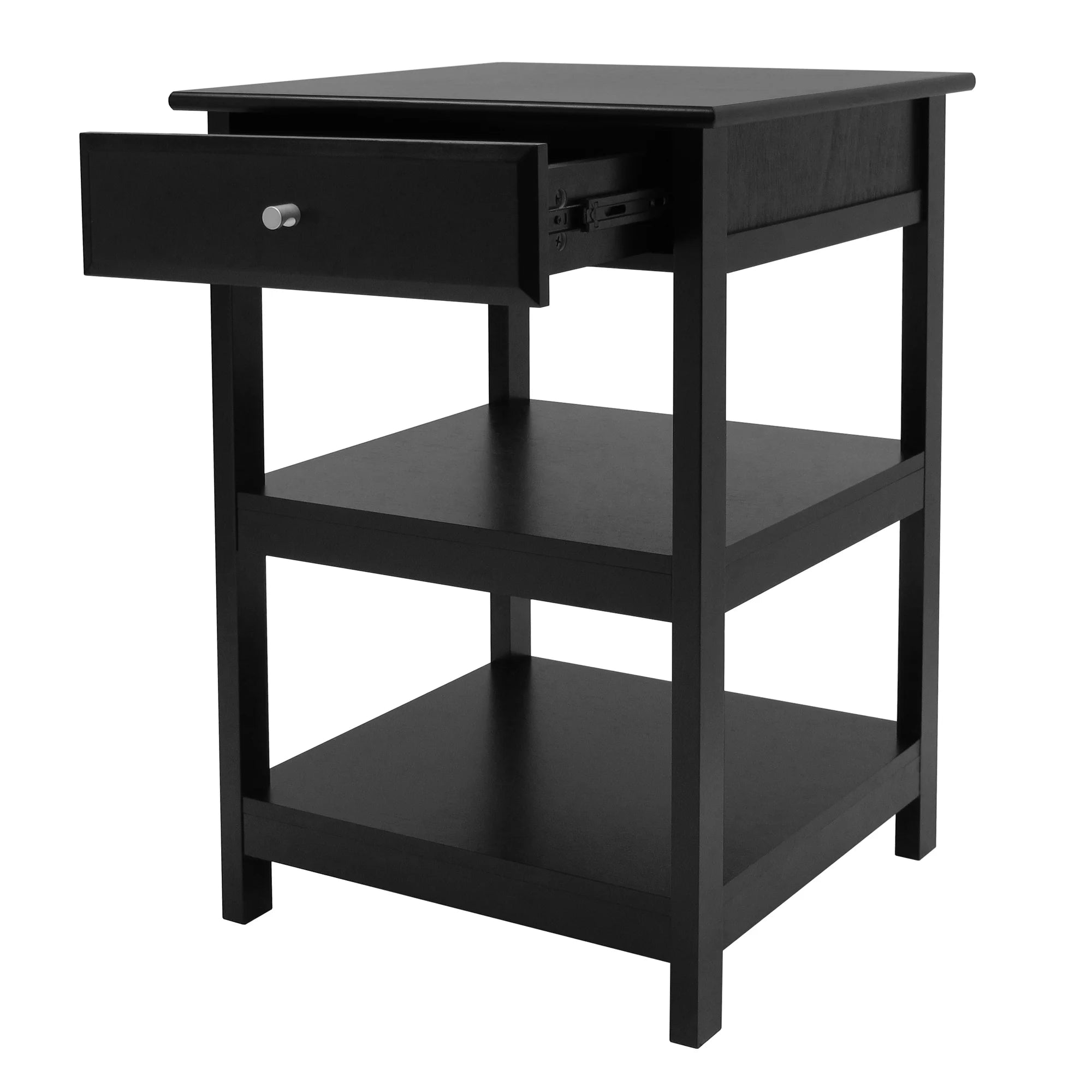Black Finish Printer Stand U481530