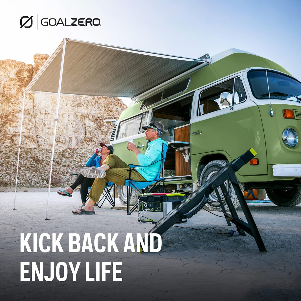 Portable Power Station, 1,000 W, Solar-Powered Generator R688674
