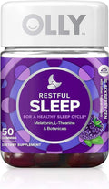 50 Ea 6 Pack Blackberry Zen Sleep Gummy Supplements D97434