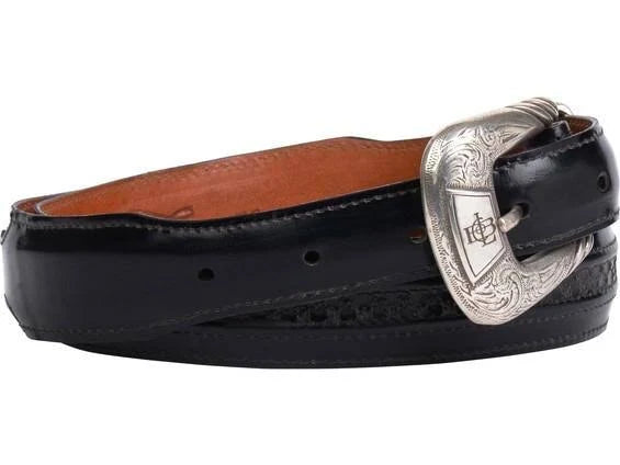 Black Tapered Goat Belt R511