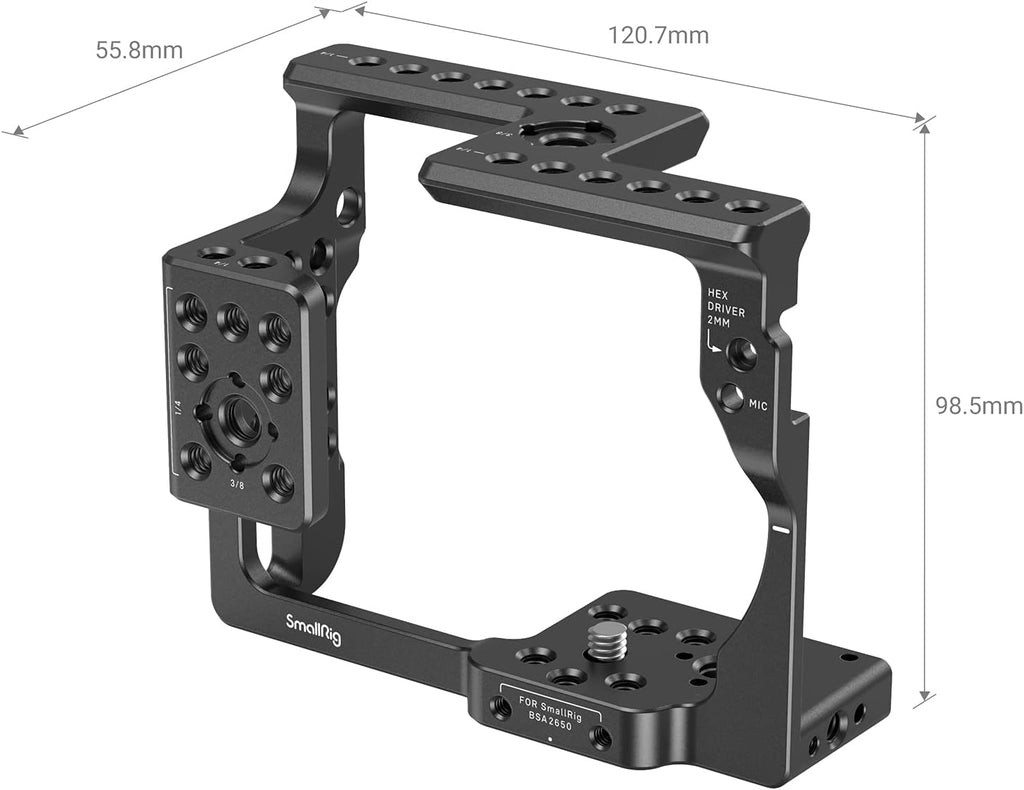 Full Cage with NATO Rail and Threaded Holes S3010