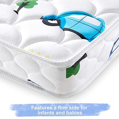 52" x 27.6" x 5" 100% Knitted Fabric Crib Mattress W304097