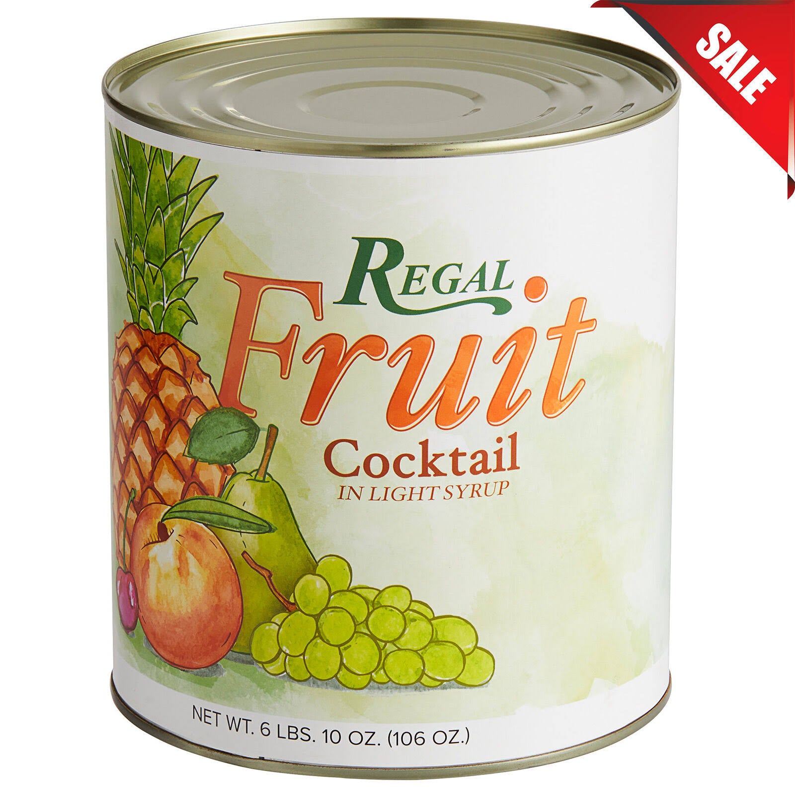 #10 Can Fruit Cocktail in Light Syrup - 6/Case C37045