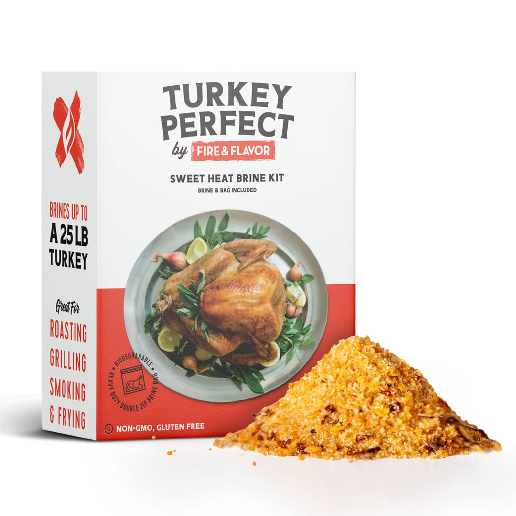 Sweet Heat Turkey Brine Kit with Bag J664
