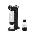 Black Stainless Sparkling Water Maker with 3 Carbonation Bottles R518287