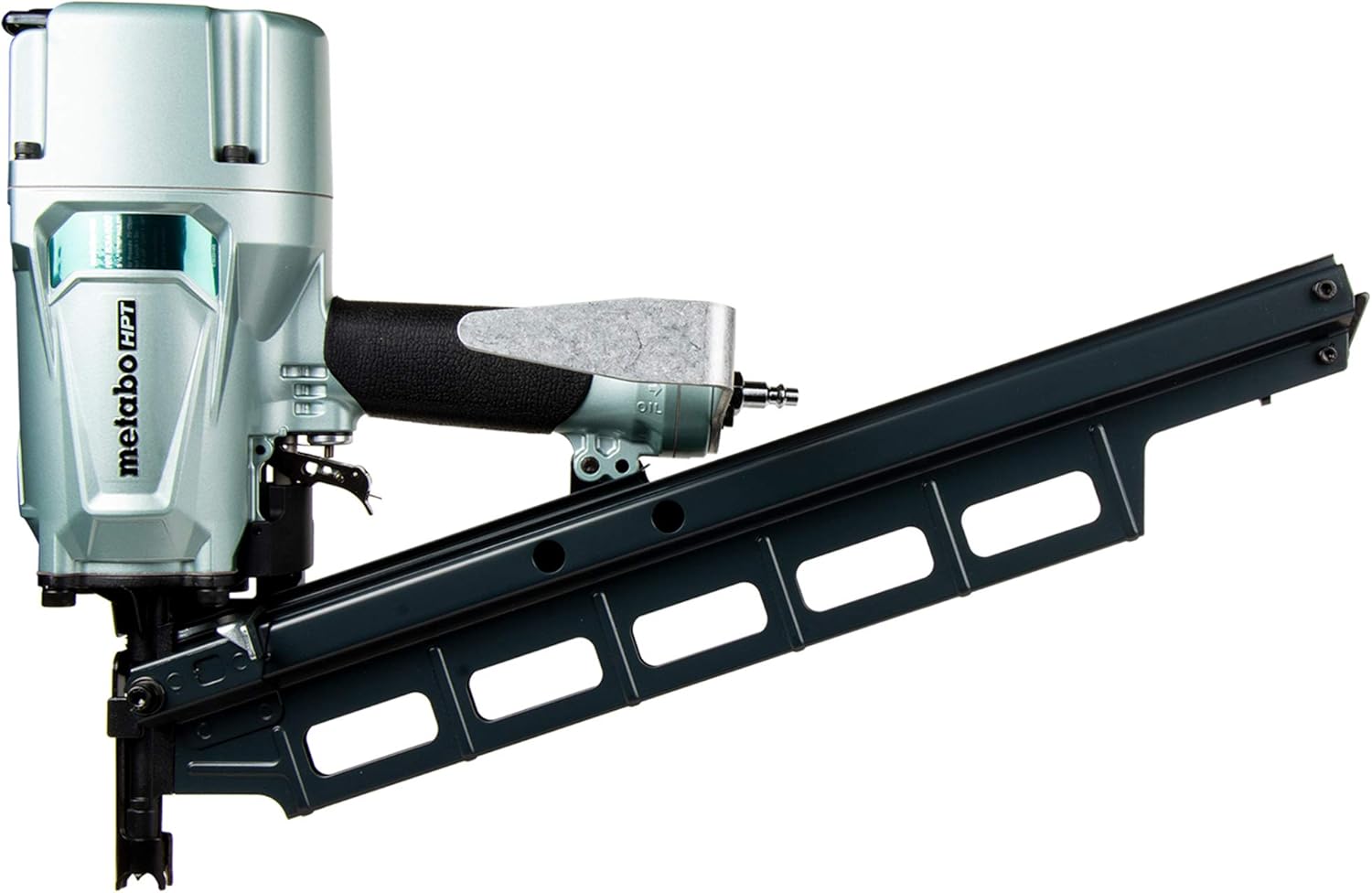 Pneumatic Framing Nailer, 2-Inch to 3-1/4-Inch Plastic Collated Full Head Framing Nails, 21 Degree Magazine E144003