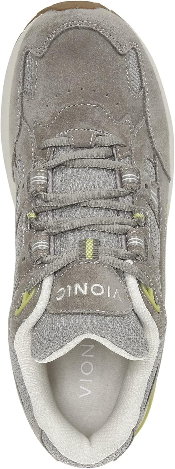 Women’s Classic Walker Comfort Sneaker Stone Suede 5 Medium V487194
