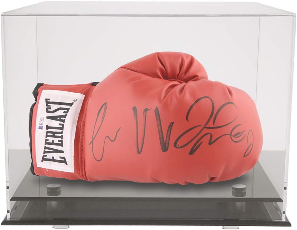 Black Base Boxing Glove Display Case L65981