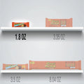 8 Pack 1.8 oz Peanut Butter Nougat Candy Bars T563305