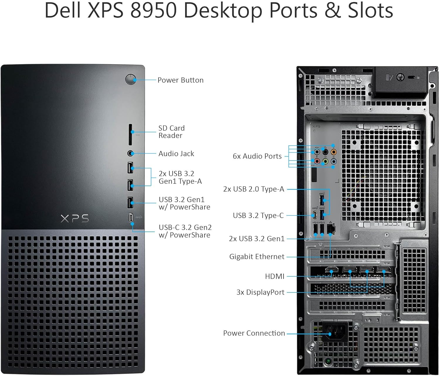 12th Gen Intel Core i7-12700K 16GB DDR5 RAM 8TB SSD Desktop Computer Q576655