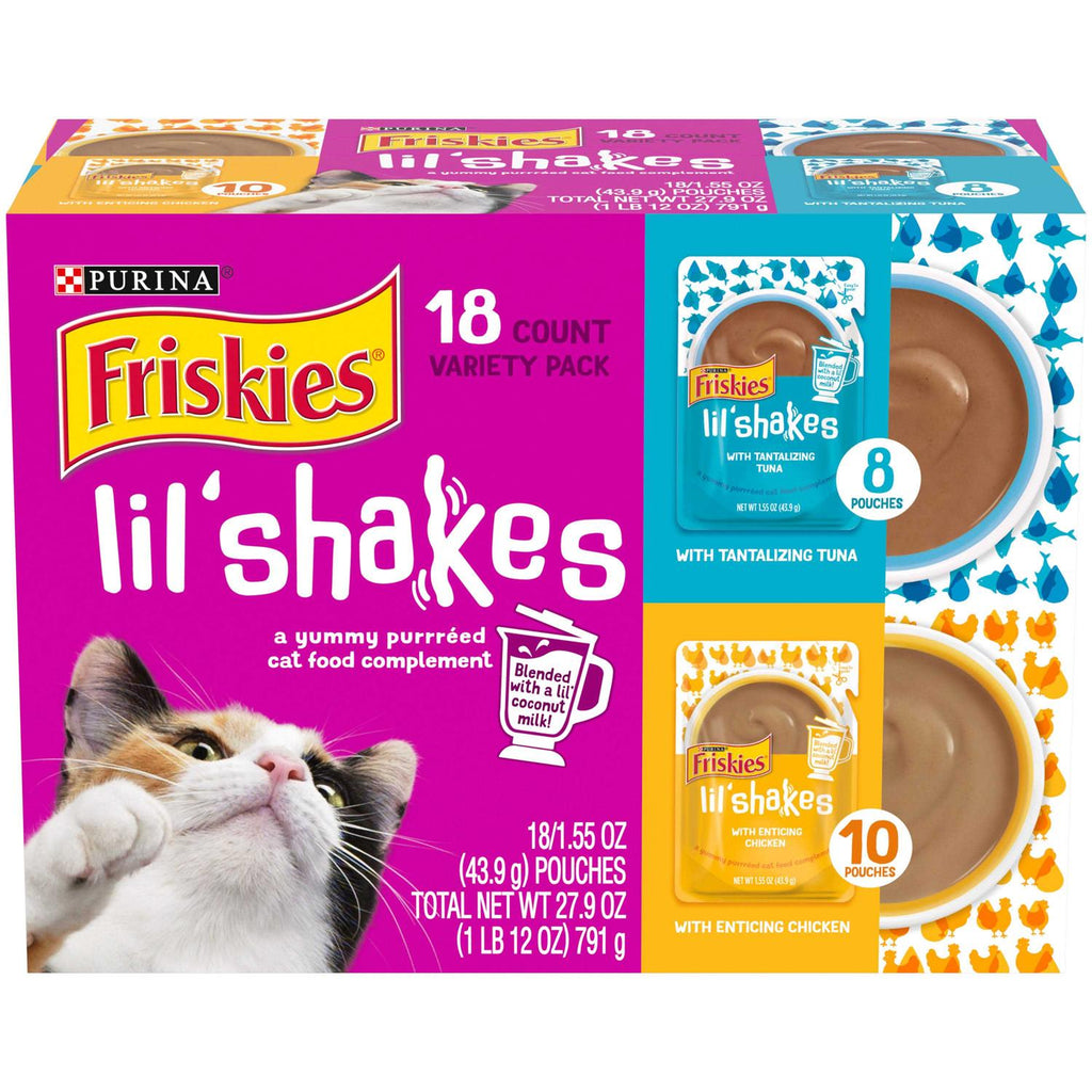 Pureed Cat Food Topper Variety Pack With Chicken and With Tuna T14582