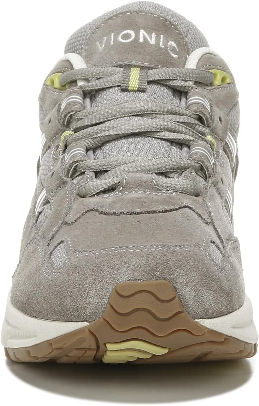 Women’s Classic Walker Comfort Sneaker Stone Suede 5 Medium V487194