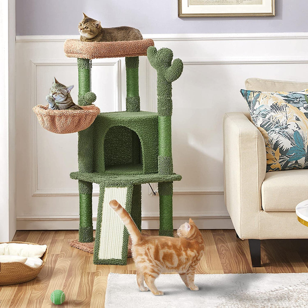Cactus Cat Tree with Scratching Posts H56295