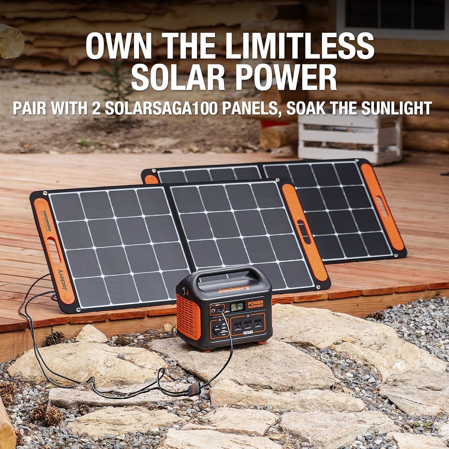 1002Wh Portable Power Station with AC Outlets E123