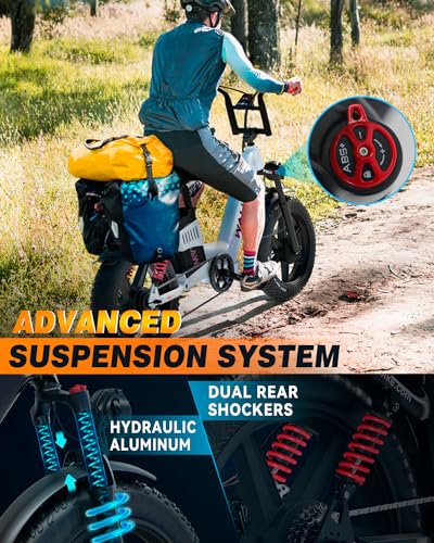 20 Inch Fat Tire Full Suspension Electric Bike C676545