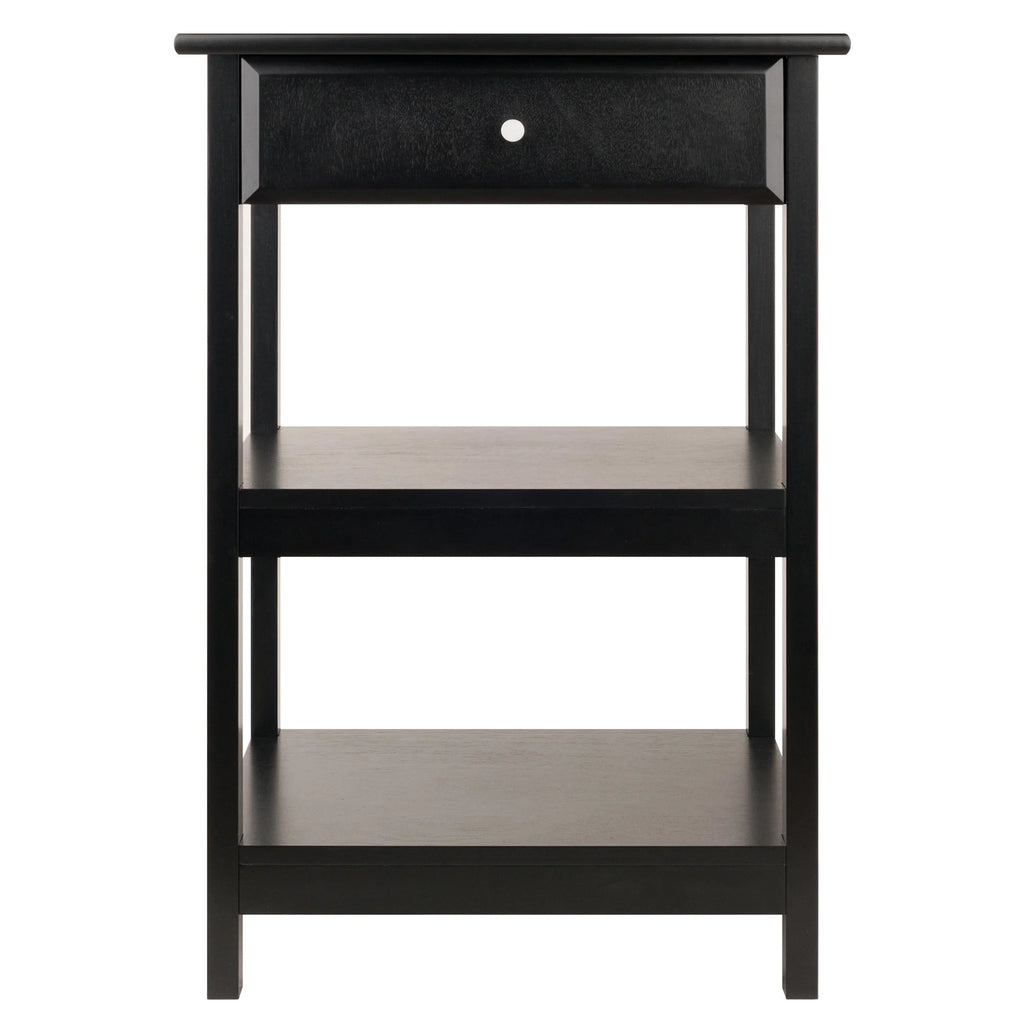 Black Finish Printer Stand U481530