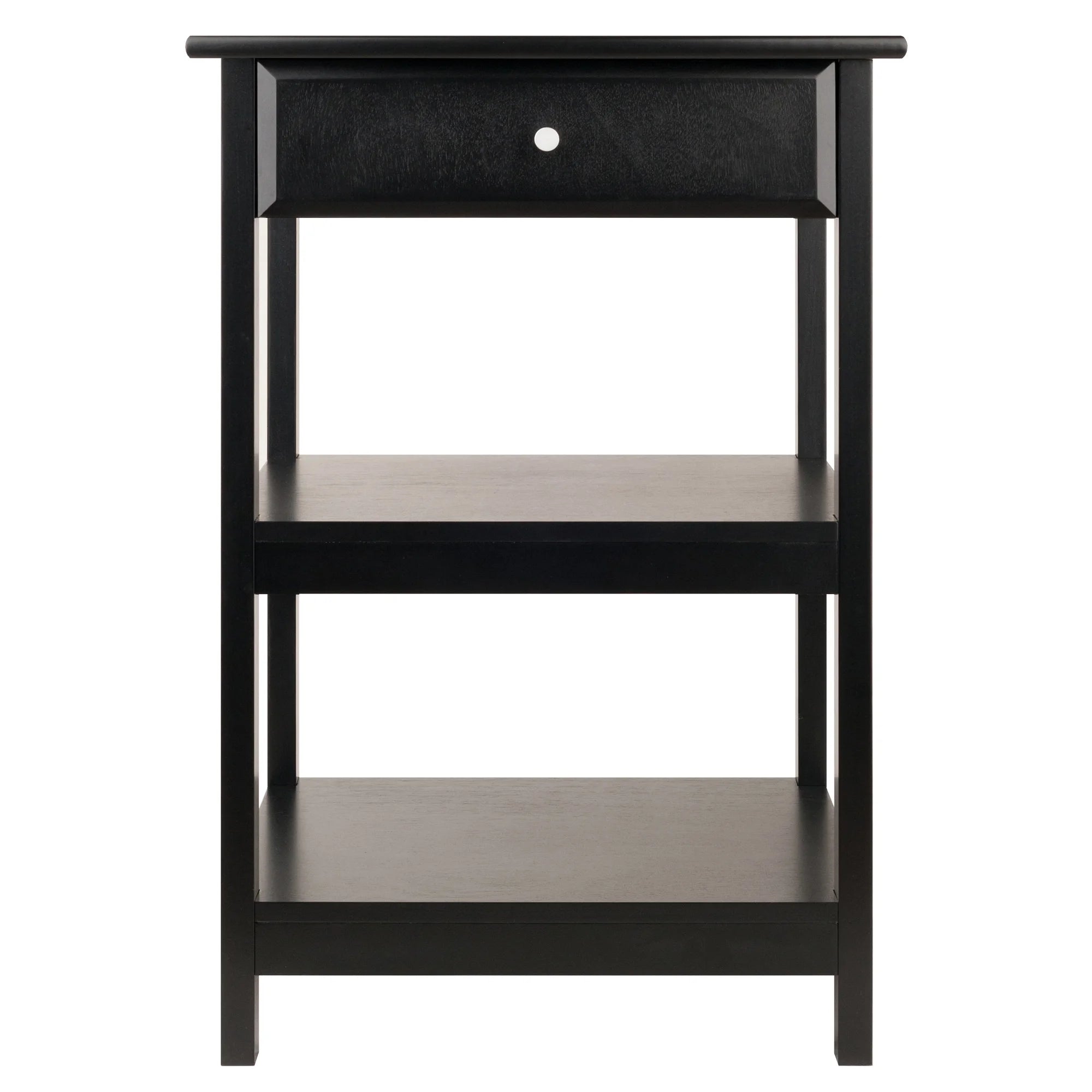 Black Finish Printer Stand U481530