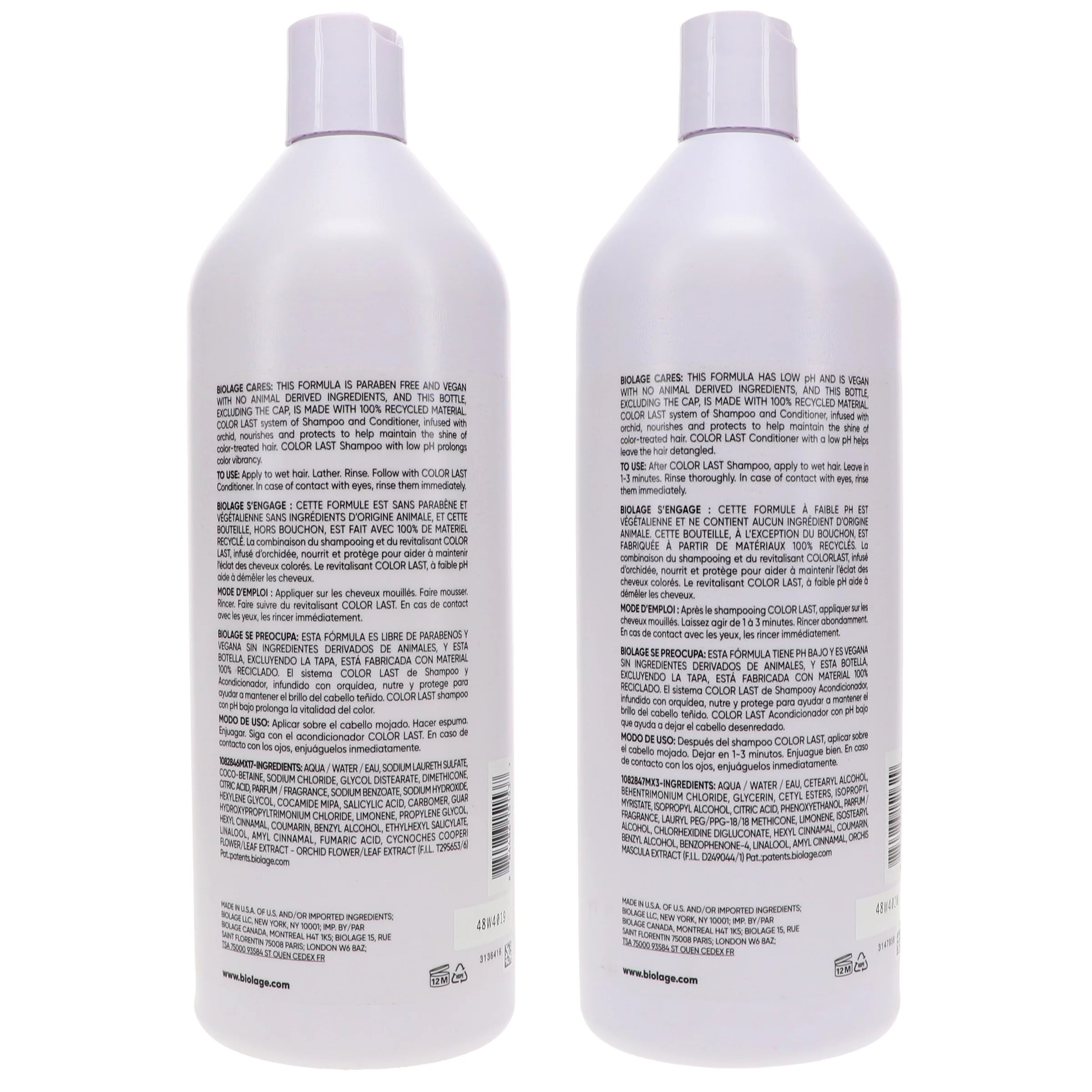 33.8 oz Shampoo & Conditioner Combo Pack K363