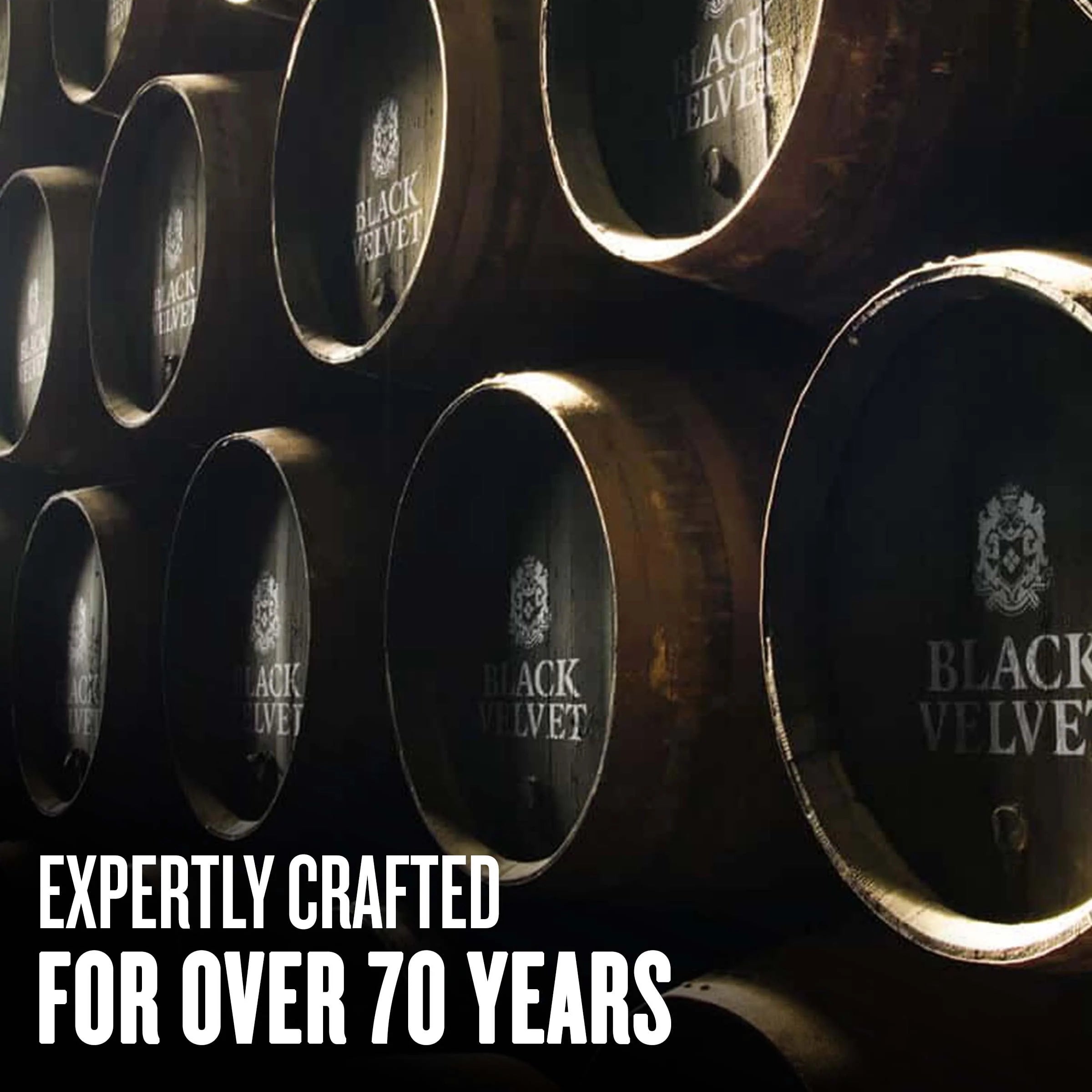Black Velvet Canadian Whisky Aged 3 YR, 1.75 L PET Bottle, 40% ABV R65829
